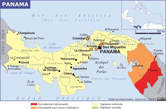 Carte des vigilances