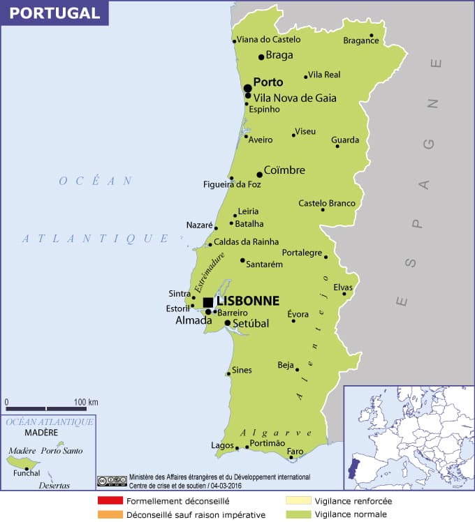 Carte des vigilances