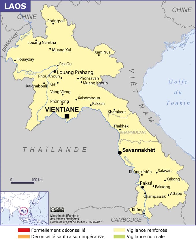 Carte des vigilances