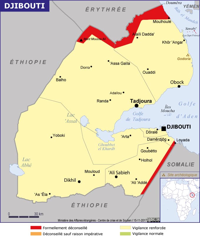 Carte des vigilances