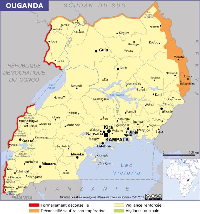 Carte des vigilances