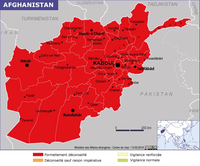 Carte des vigilances