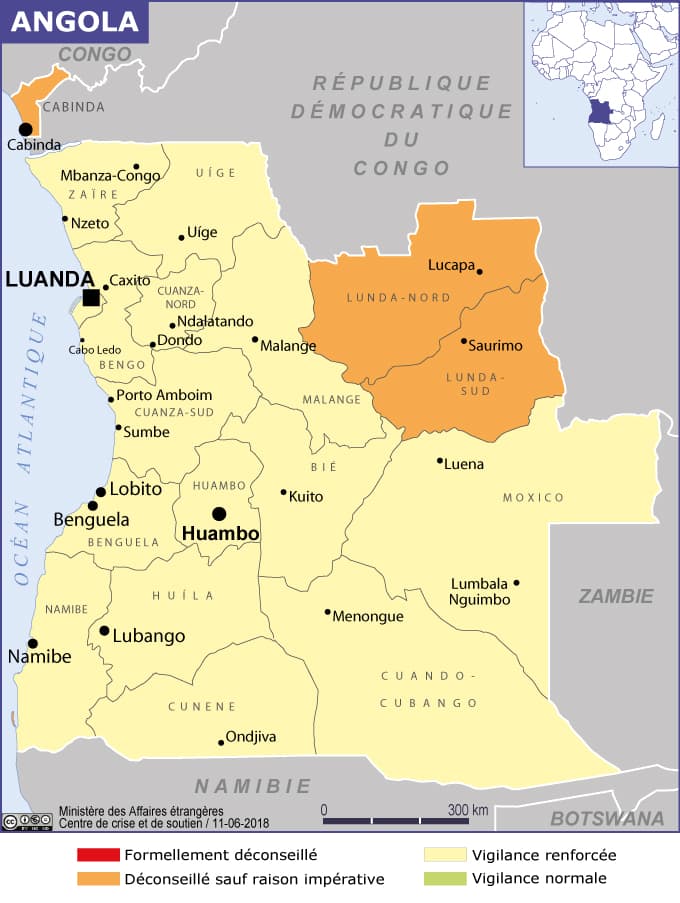 Carte des vigilances