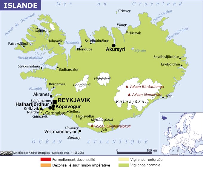 Carte des vigilances