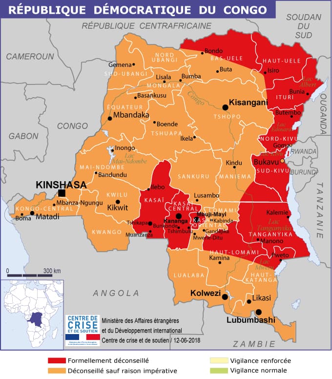 Carte des vigilances