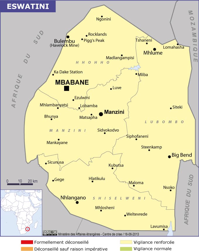 Carte des vigilances