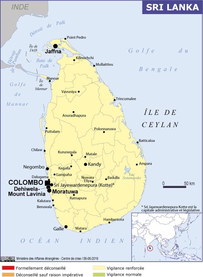 Carte des vigilances