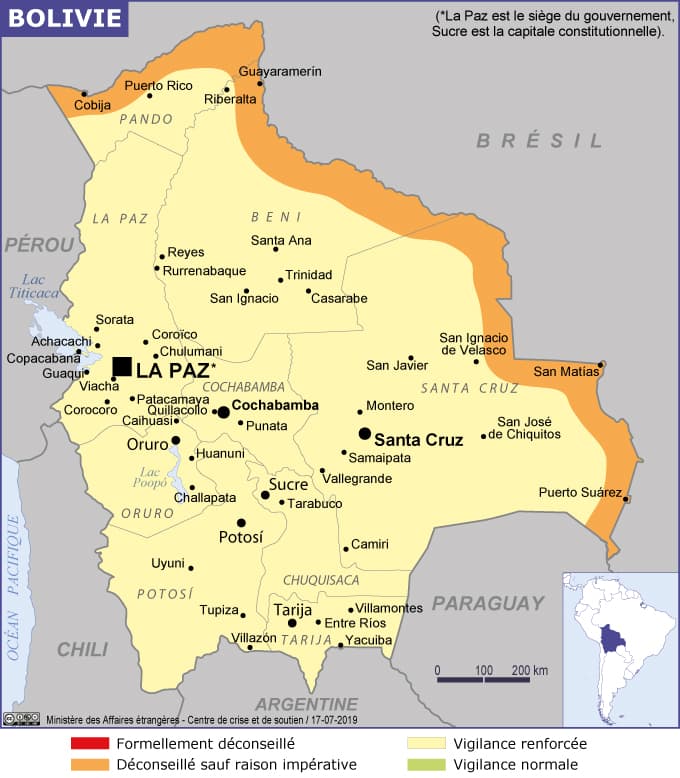 Carte des vigilances