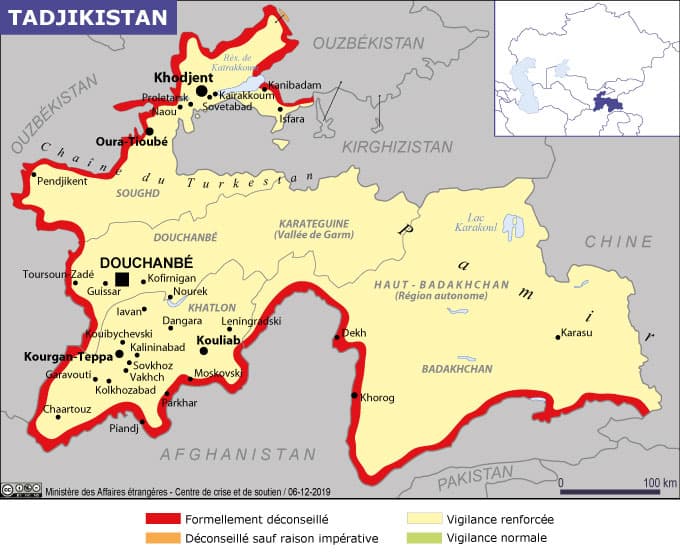 Carte des vigilances