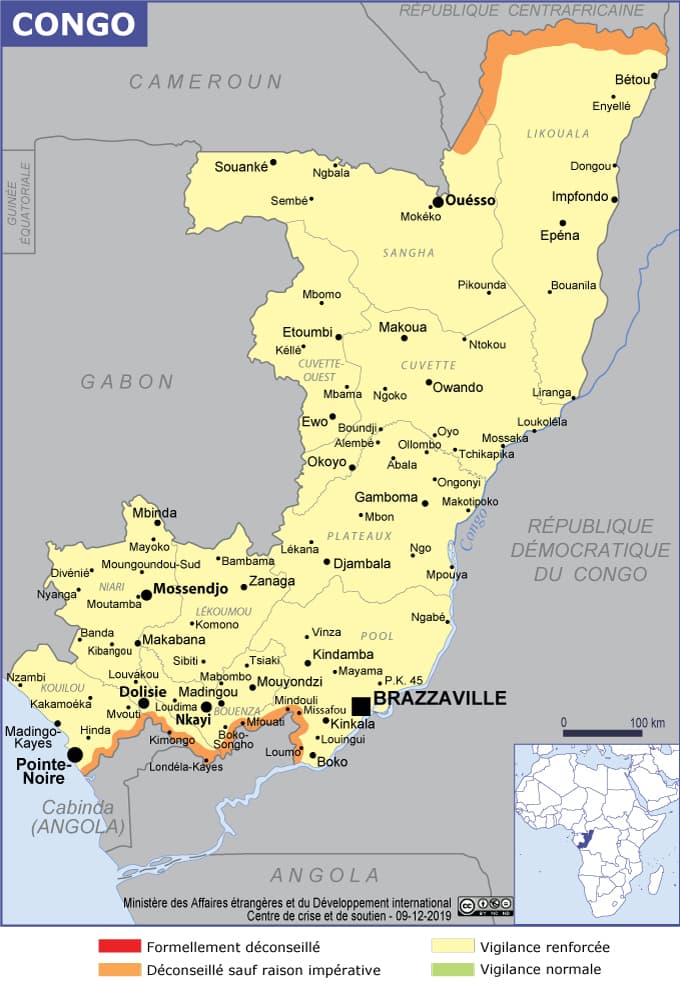 Carte des vigilances