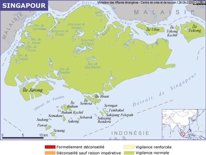 Carte des vigilances