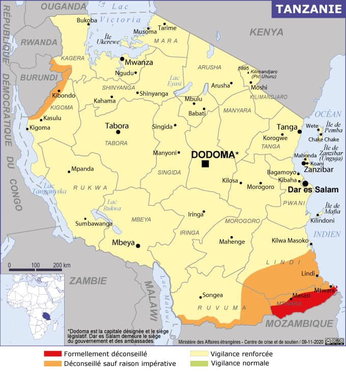 Carte des vigilances