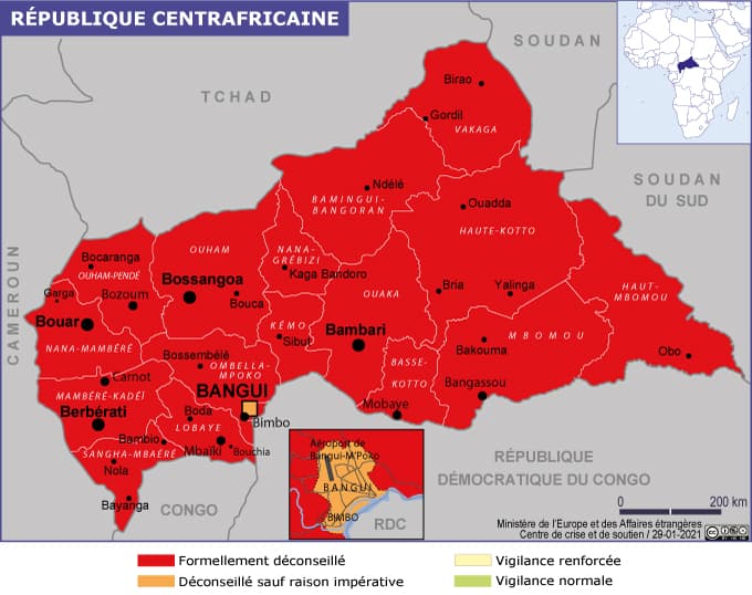 Carte des vigilances
