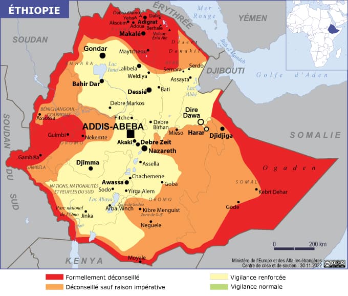 Carte des vigilances