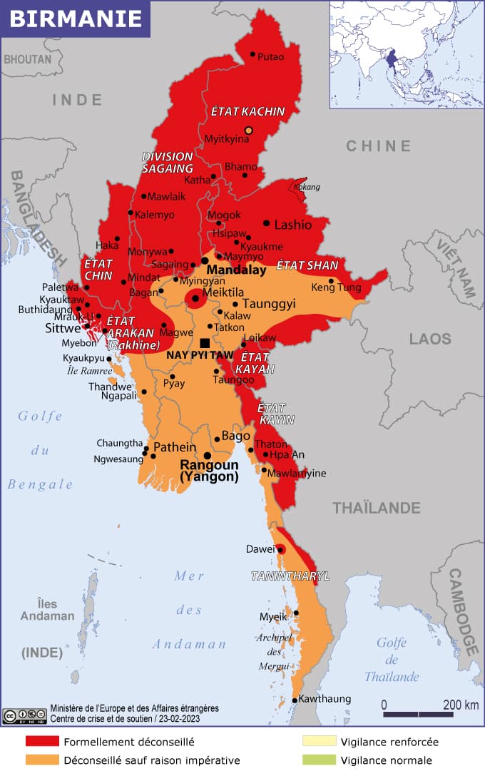 Carte des vigilances