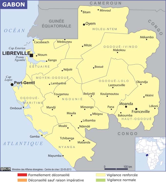 Carte des vigilances