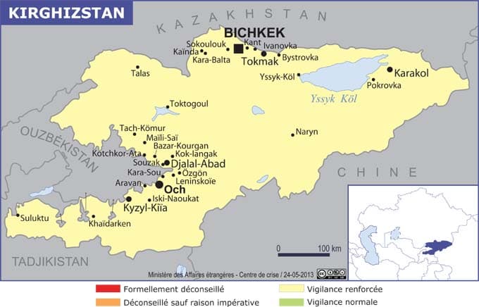 Carte des vigilances