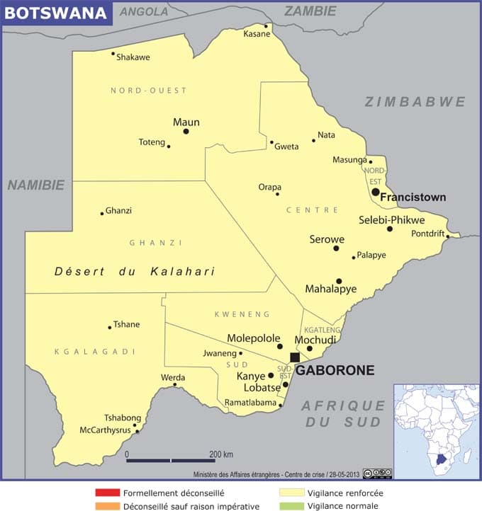 Carte des vigilances