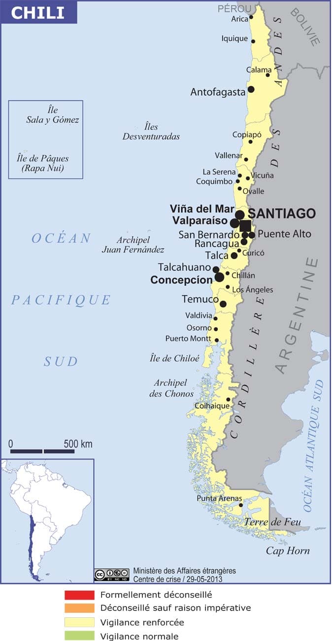 Carte des vigilances