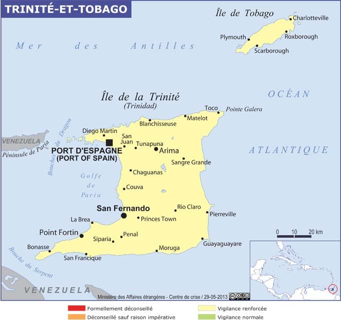 Carte des vigilances