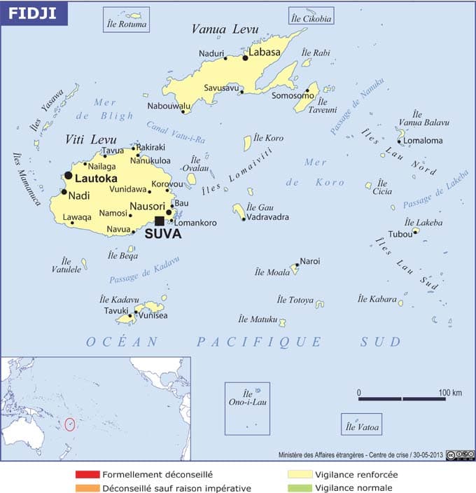 Carte des vigilances