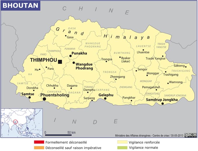 Carte des vigilances