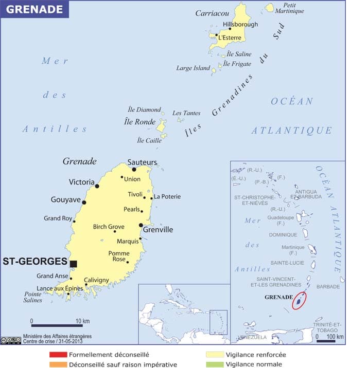 Carte des vigilances