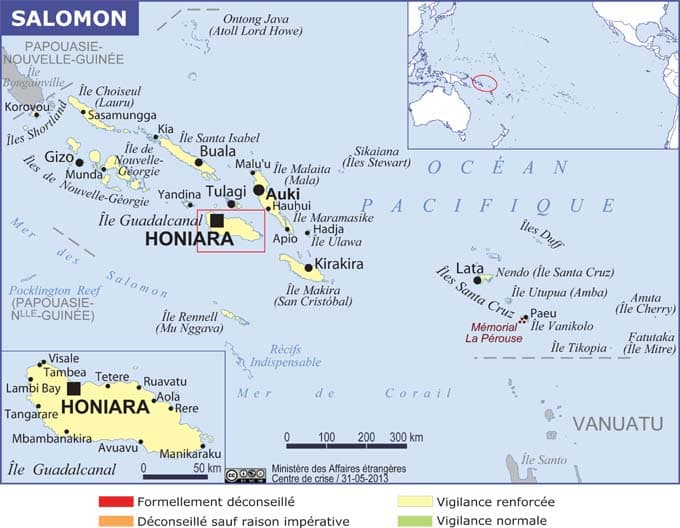 Carte des vigilances