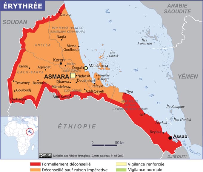 Carte des vigilances