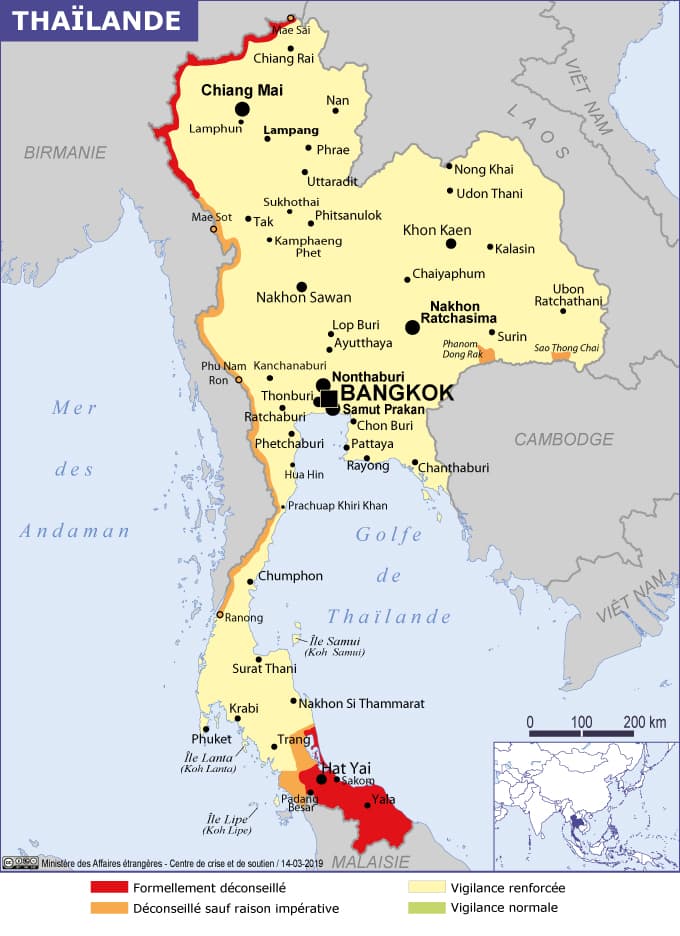 Carte des vigilances
