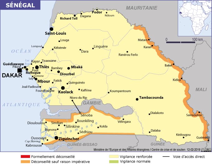 Carte des vigilances