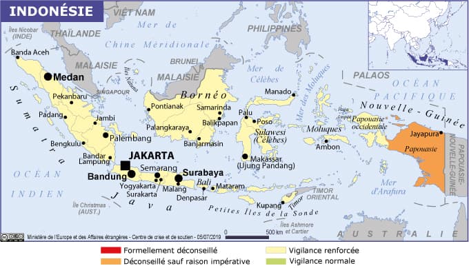 Carte des vigilances